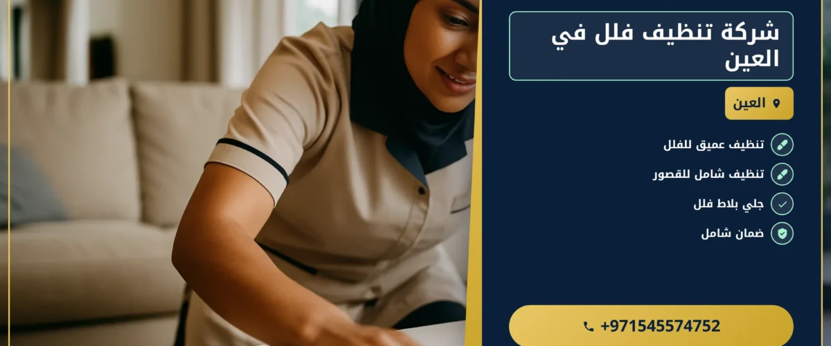 صورة شركة تنظيف فلل في العين